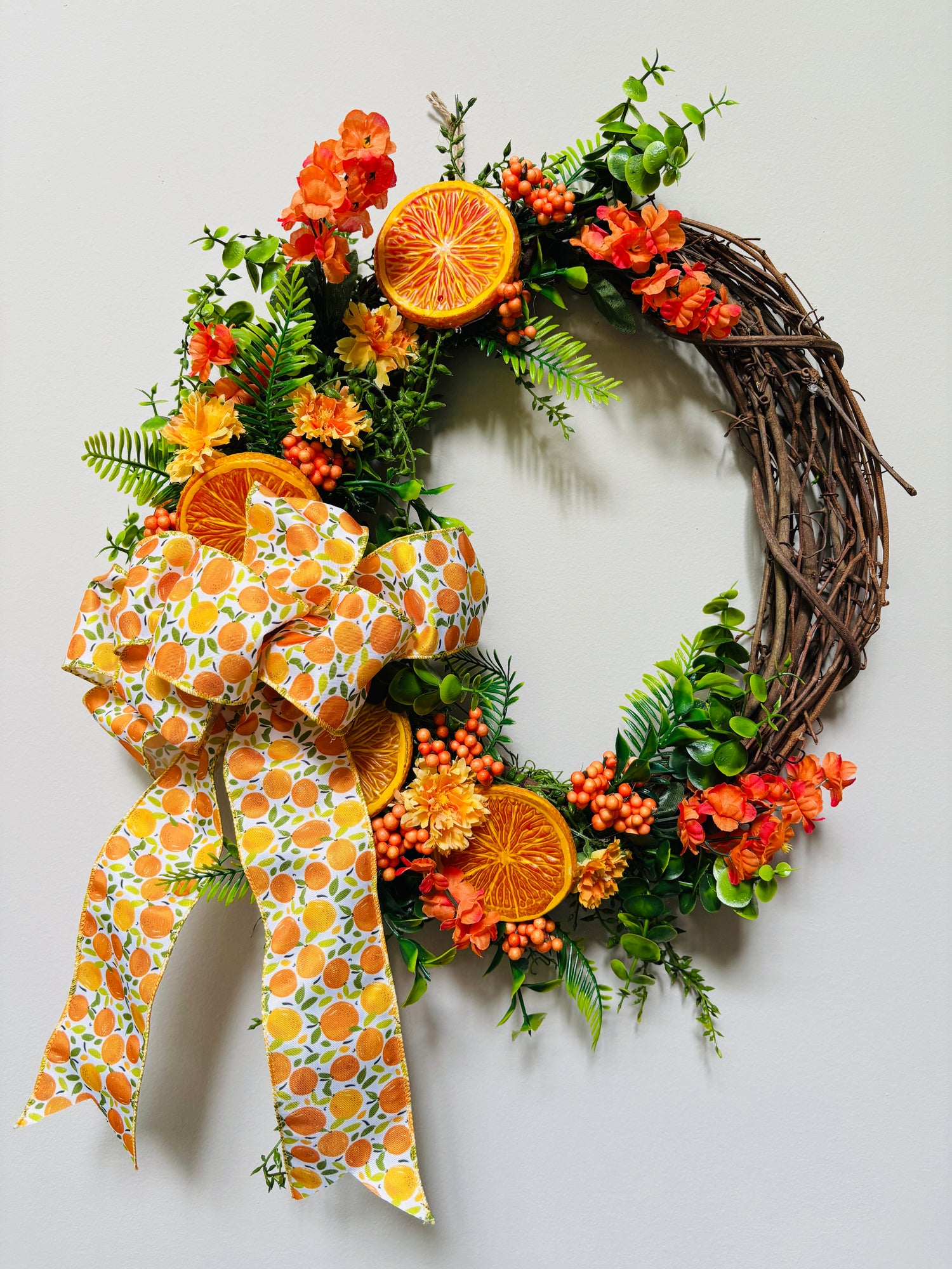 Citrus Joy Wreath
