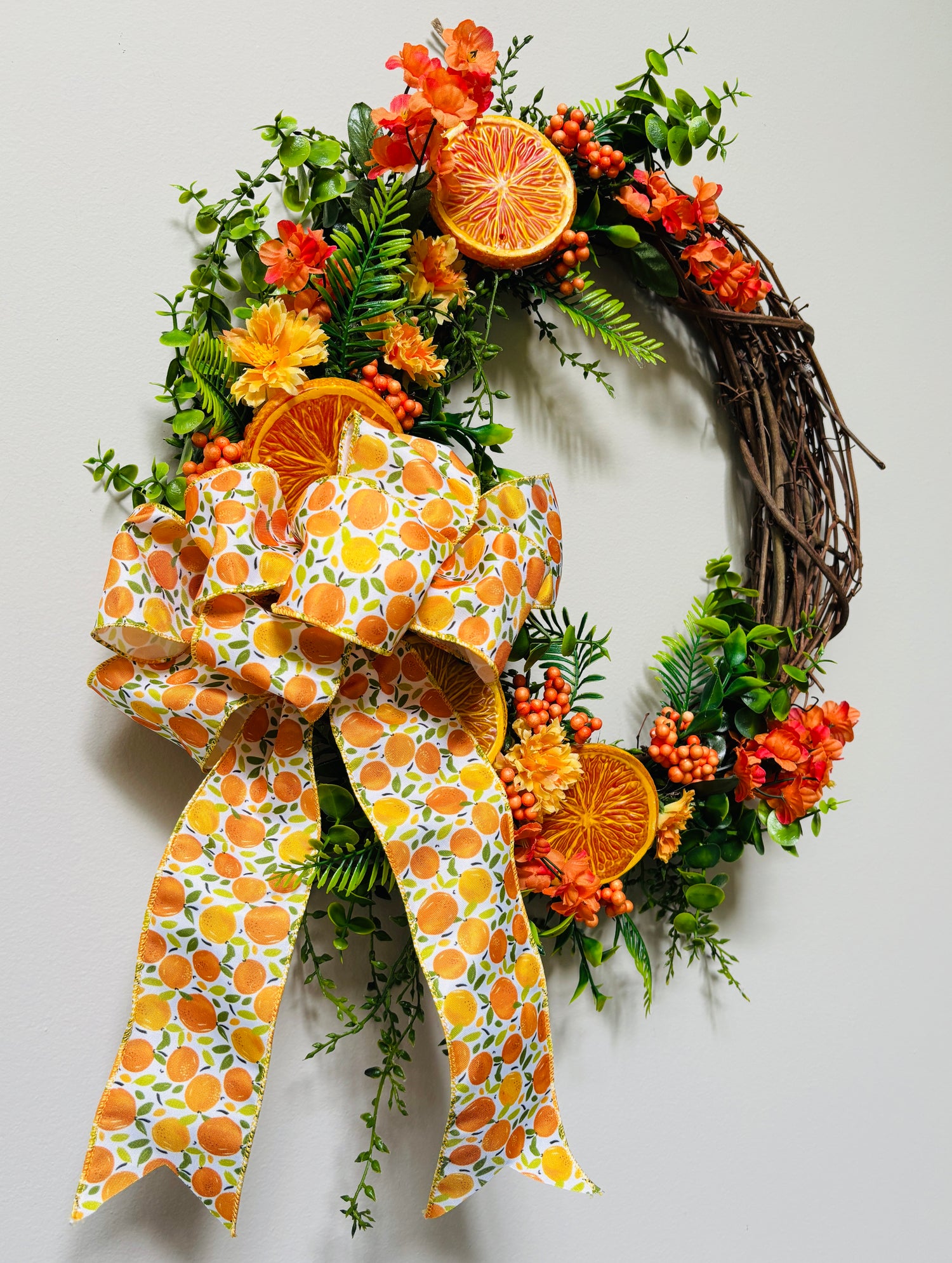 Citrus Joy Wreath